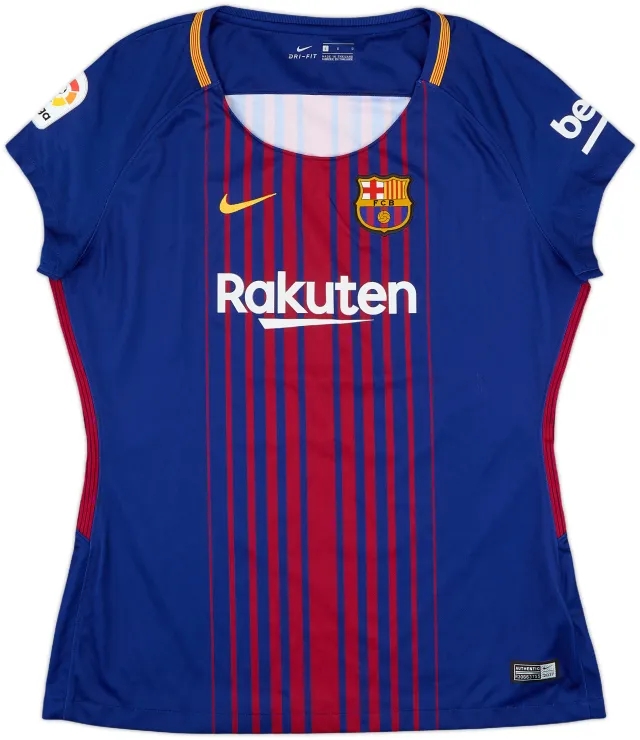 2017-18 Barcelona Home Shirt - 10/10 - (Women's L)