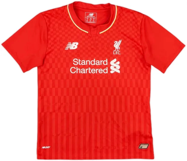 2015-16 Liverpool Home Shirt - 6/10 - (S.Boys)