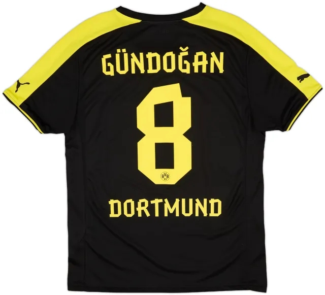 Puma Borussia Dortmund Mens SS Away Shirt 2013/14