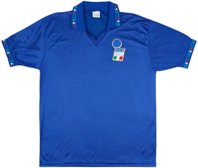 1992-93 Italy Home Shirt - 8/10 - (XL)