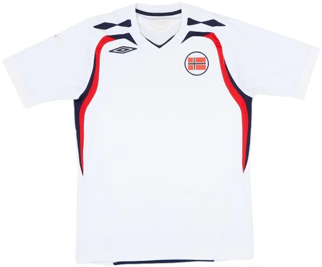 2007-08 Norway Away Shirt - 6/10 - (S)