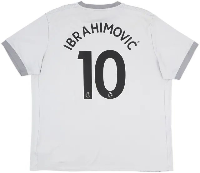 2017-18 Manchester United Third Shirt Ibrahimovic #10 - 7/10 - (XXL)