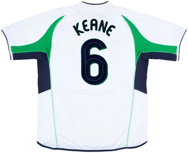 2002-03 Ireland Away Shirt Keane #6 - 10/10 - (XL)