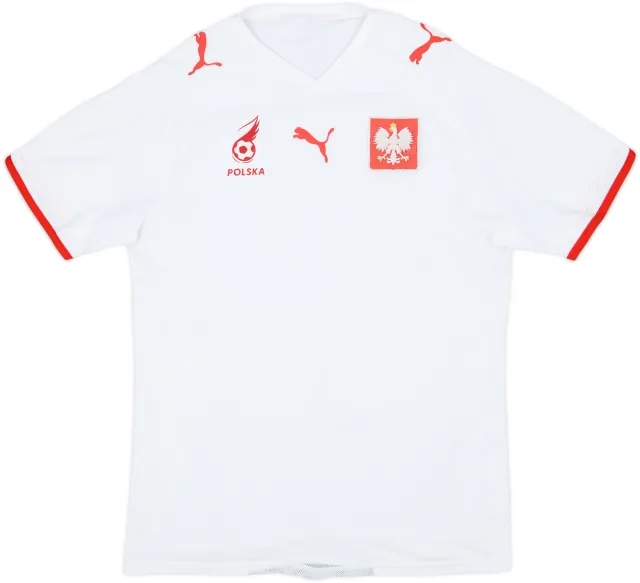 2008 Poland Home Shirt - 4/10 - (M)