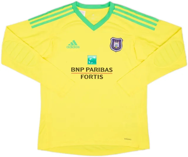 2017-18 Anderlecht Authentic GK Shirt - 8/10 - (L.Boys)