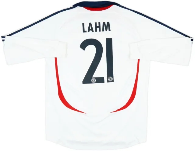 adidas Bayern Munich Mens LS Player Issue Away Shirt 2006/07