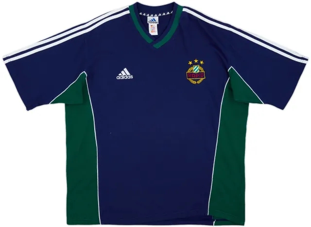 1999-00 Rapid Vienna adidas Cotton Training Tee - 8/10 - (XXL)