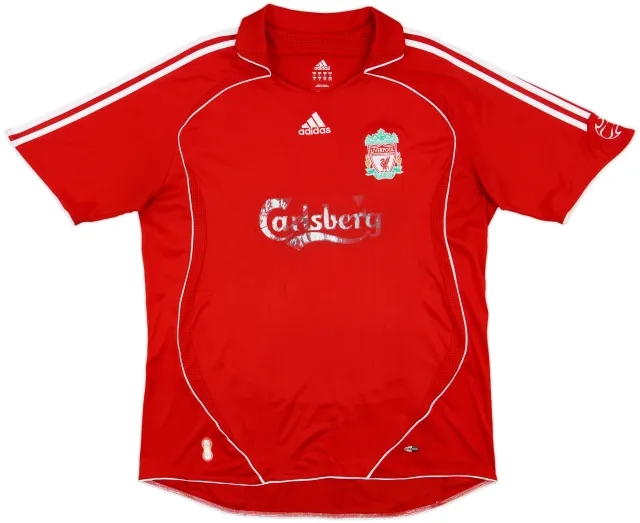 2006-08 Liverpool Home Shirt - 4/10 - (XL)