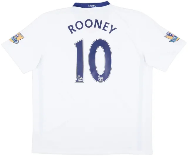 2008-10 Manchester United Away Shirt Rooney #10 - 6/10 - (XL)