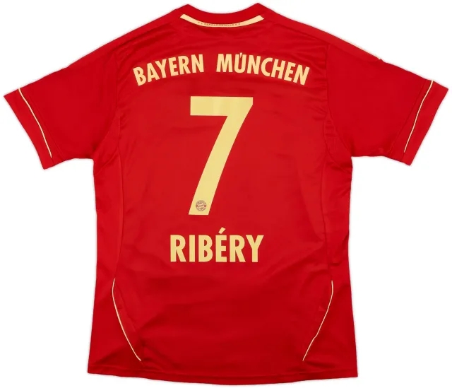 adidas Bayern Munich Boys SS Home Shirt 2011/13