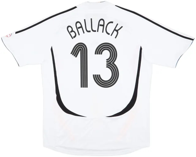 2005-07 Germany Home Shirt Ballack #13 - 6/10 - (XL)