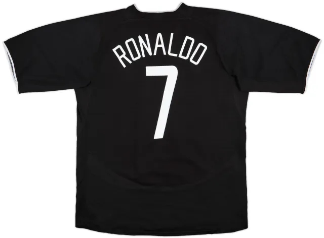 2003-05 Manchester United Away Shirt Ronaldo #7 - 6/10 - (L)