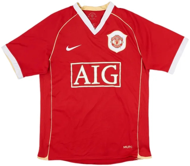 2006-07 Manchester United Home Shirt - 5/10 - (S)