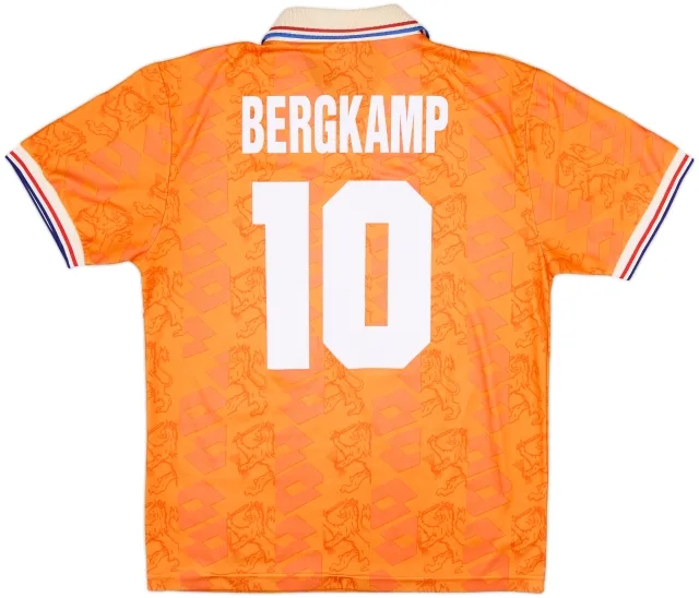 1994 Netherlands Home Shirt Bergkamp #10 - 7/10 - (L)