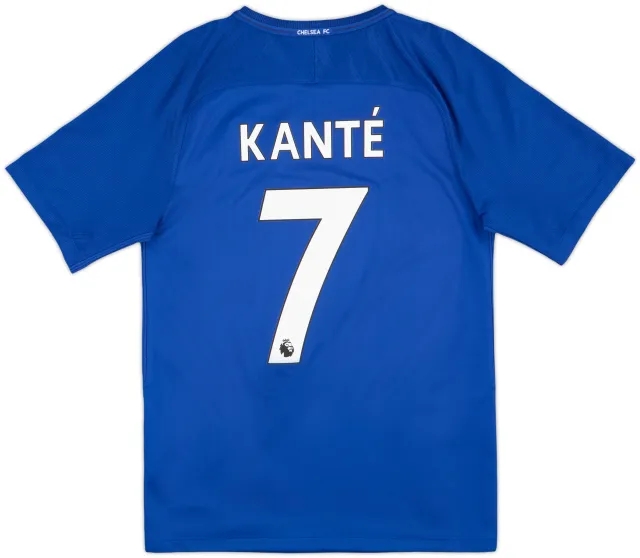 2017-18 Chelsea Home Shirt Kante #7 - 9/10 - (S)