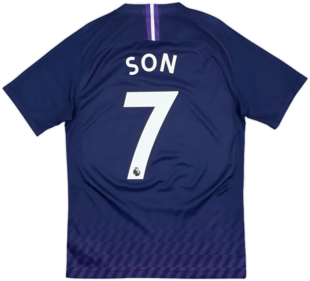 2019-20 Tottenham Away Shirt Son #7 - 9/10 - (S)