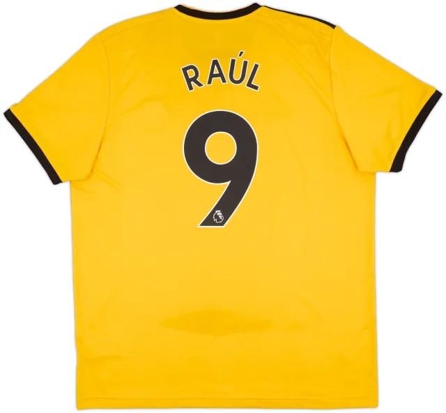 2018-19 Wolves Home Shirt Raul #9 - 7/10 - (XL)