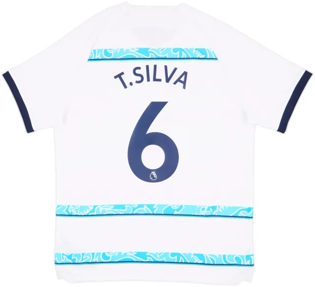 2022-23 Chelsea Away Shirt T.Silva #6 - 8/10 - (L)
