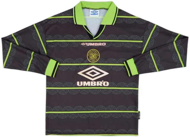 Umbro Celtic Mens LS Away Shirt 1998/99
