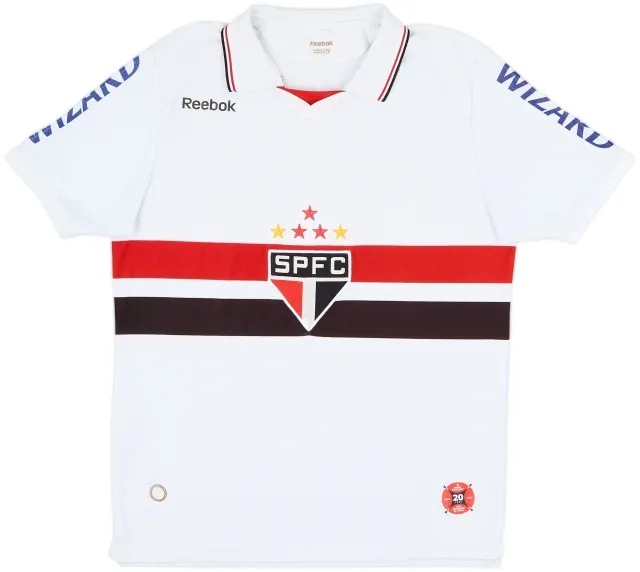 Reebok Sao Paulo Mens SS Home Shirt 2012/13