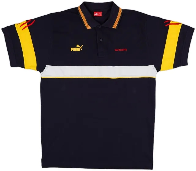 2004-07 Catalunya Puma Polo Shirt - 9/10 - (L)