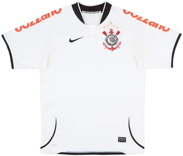 2009 Corinthians Home Shirt - 5/10 - (M)