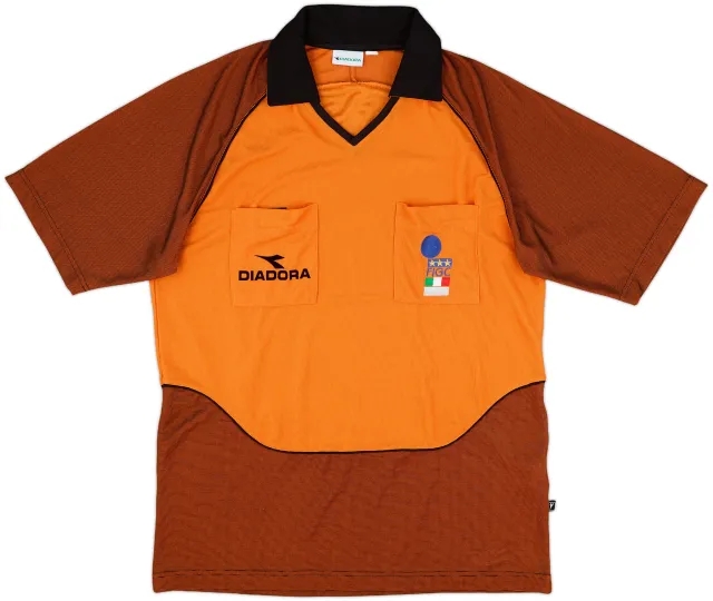 1999-00 Italy Diadora Referee Shirt - 9/10 - (L)