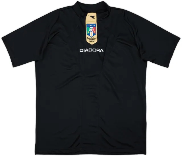 2007-08 Italy Diadora Referee Shirt - 9/10 - (M)