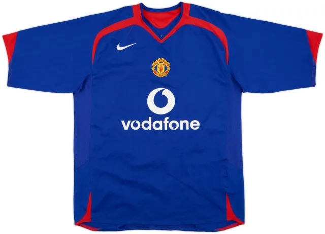 2005-06 Manchester United Away Shirt - 5/10 - (L)