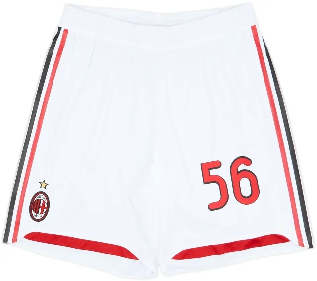 2009-10 AC Milan Player Issue Home Shorts #56 - 8/10 - (XL)