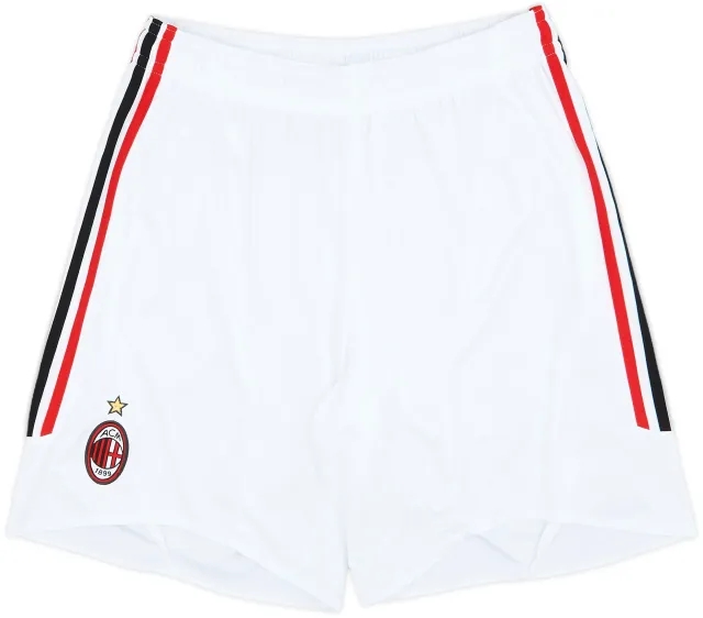 2007-08 AC Milan Home Shorts - 10/10 - (XL)