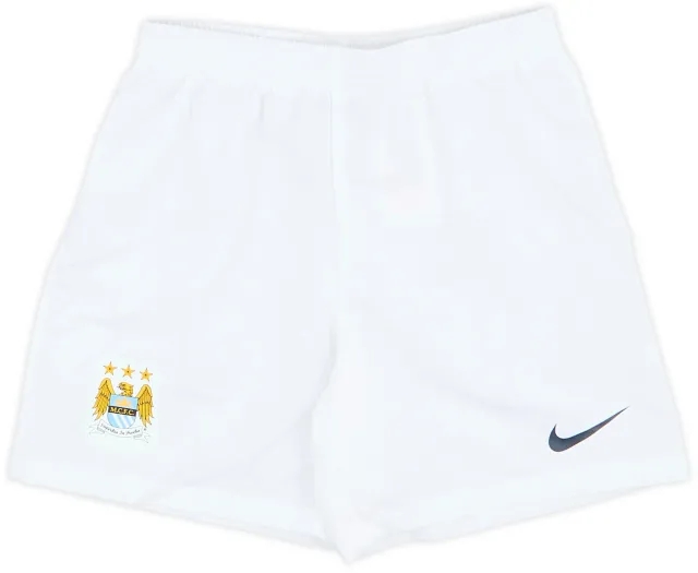 2013-14 Manchester City Home Short - 8/10 - (5-6 Years)