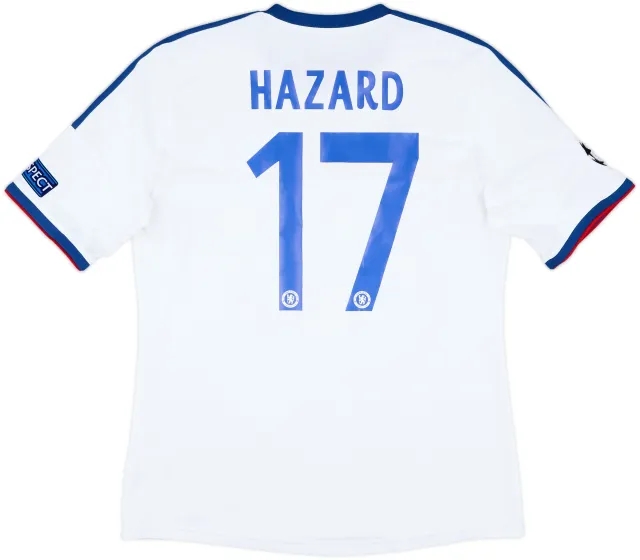 2013-14 Chelsea Away Shirt Hazard #17 - 8/10 - (L)
