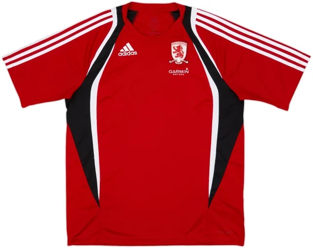 2009-10 Middlesbrough adidas Training Shirt - 8/10 - (L)