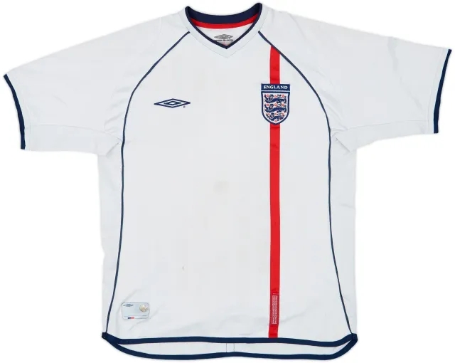 2001-03 England Home Shirt - 5/10 - (L)