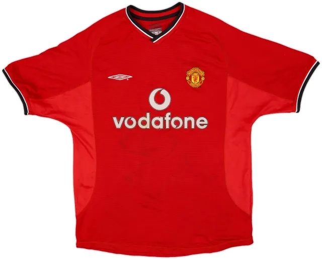 2000-02 Manchester United Home Shirt - 4/10 - (M)