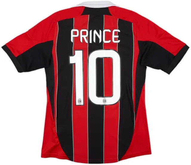 2012-13 AC Milan Home Shirt Prince #10 - 7/10 - (S)