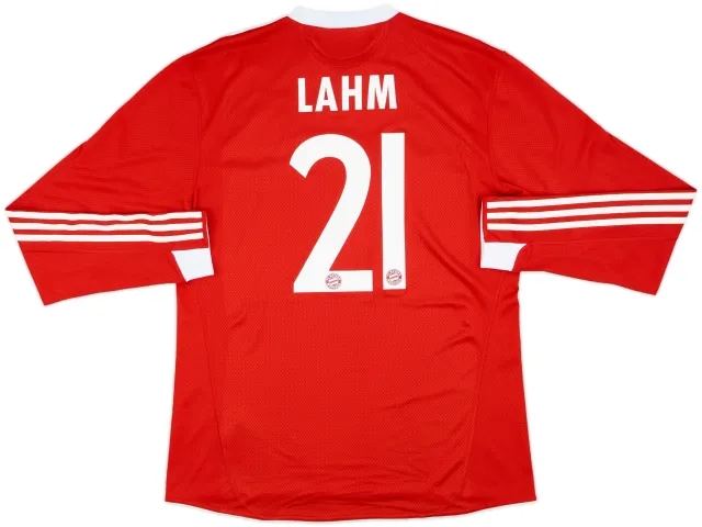 adidas Bayern Munich Mens LS Player Issue Home Shirt 2009/10