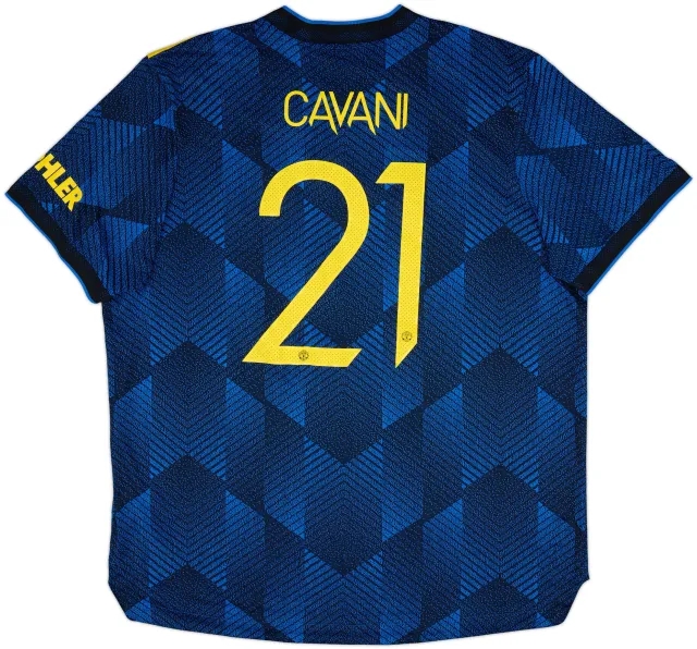 2021-22 Manchester United Authentic Third Shirt Cavani #21 - 8/10 - (XXL)