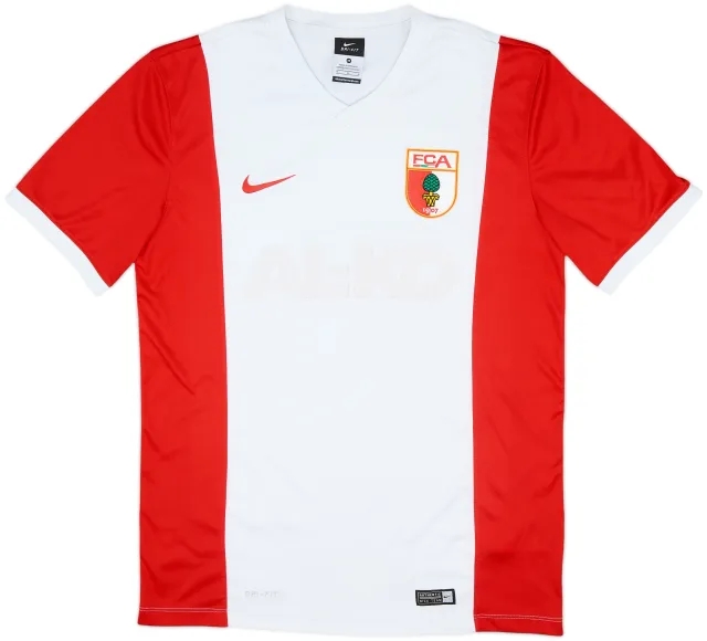 2014-15 FC Augsburg Home Shirt - 4/10 - (M)