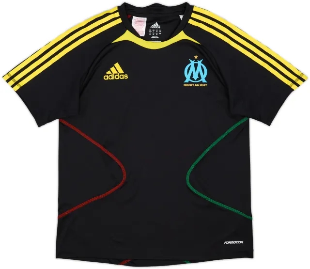 2010-11 Marseille adidas Formotion Training Shirt - 10/10 - (L.Boys)