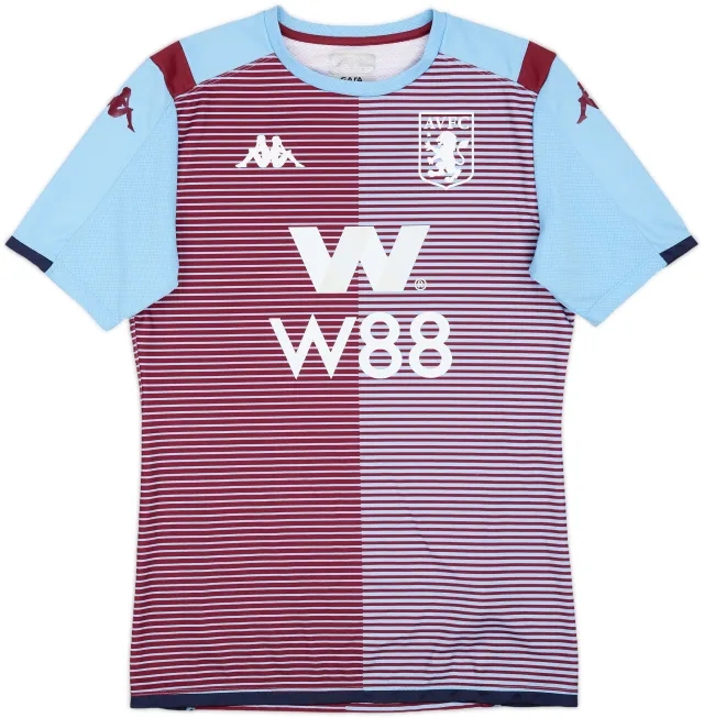 2019-20 Aston Villa Kappa Pre-Match Training Shirt - 10/10 - (L)