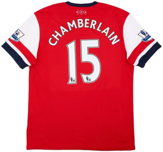 2012-14 Arsenal Home Shirt Chamberlain #15 - 9/10 - (L)