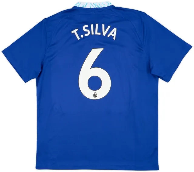 2022-23 Chelsea Home Shirt T.Silva #6 - 10/10 - (L)