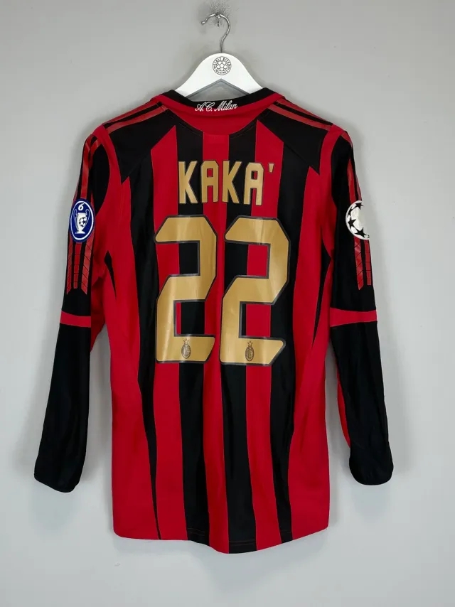 2005/06 AC MILAN KAKA #22 C/L L/S HOME SHIRT (S) ADIDAS | CULT KITS