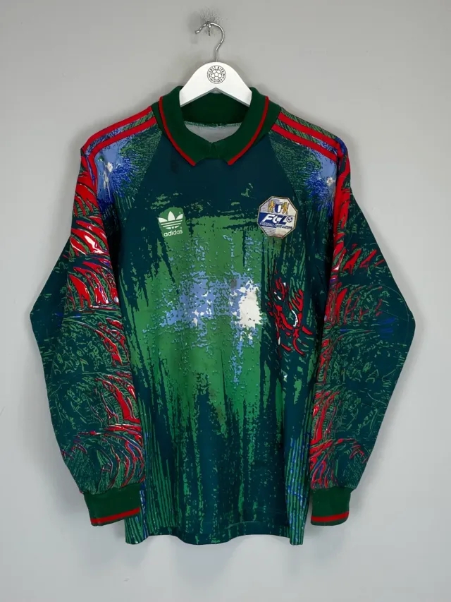 1992/93 FC LUZERN #1 *MATCH WORN* GK SHIRT (M) ADIDAS | CULT KITS