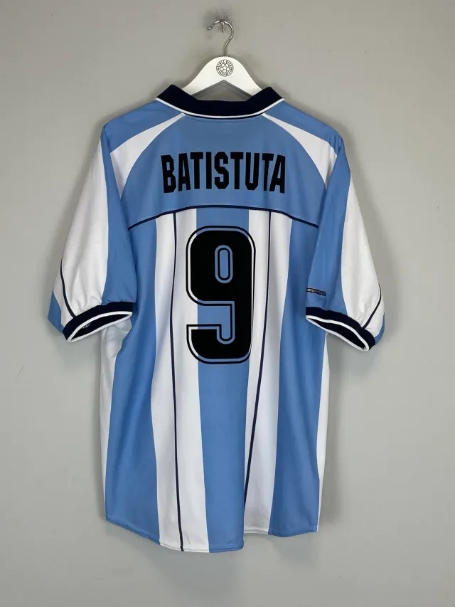 2000/01 ARGENTINA BATISTUTA #9 HOME SHIRT (XL) REEBOK | CULT KITS
