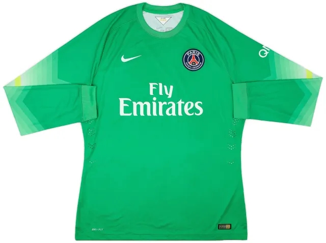 2014-15 Paris Saint-Germain Authentic GK Shirt - 9/10 - (XXL)