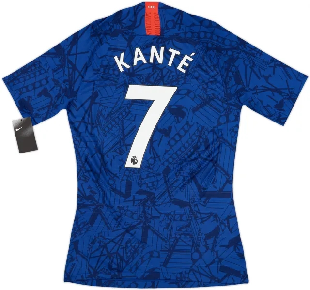2019-20 Chelsea Player Issue Home Shirt Kante #7 (M)