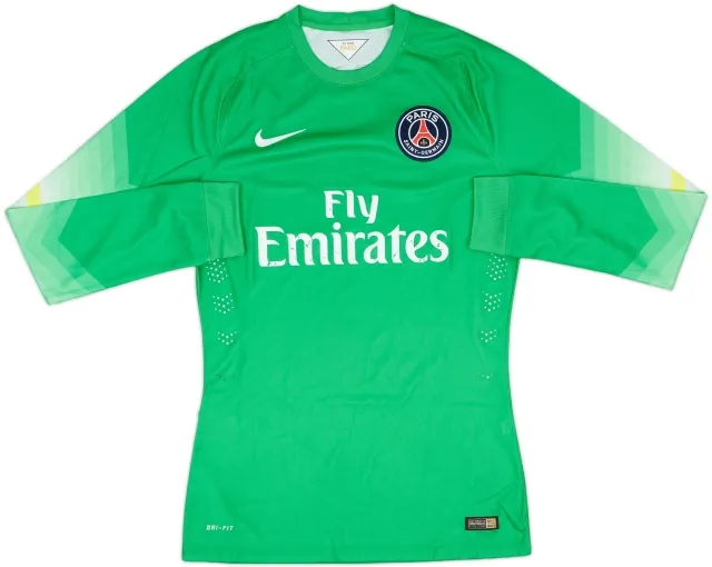 2014-15 Paris Saint-Germain Player Issue GK Shirt - 4/10 - (M)